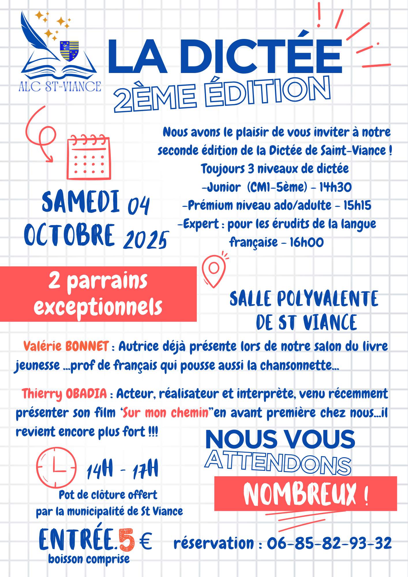 dictée de st viance