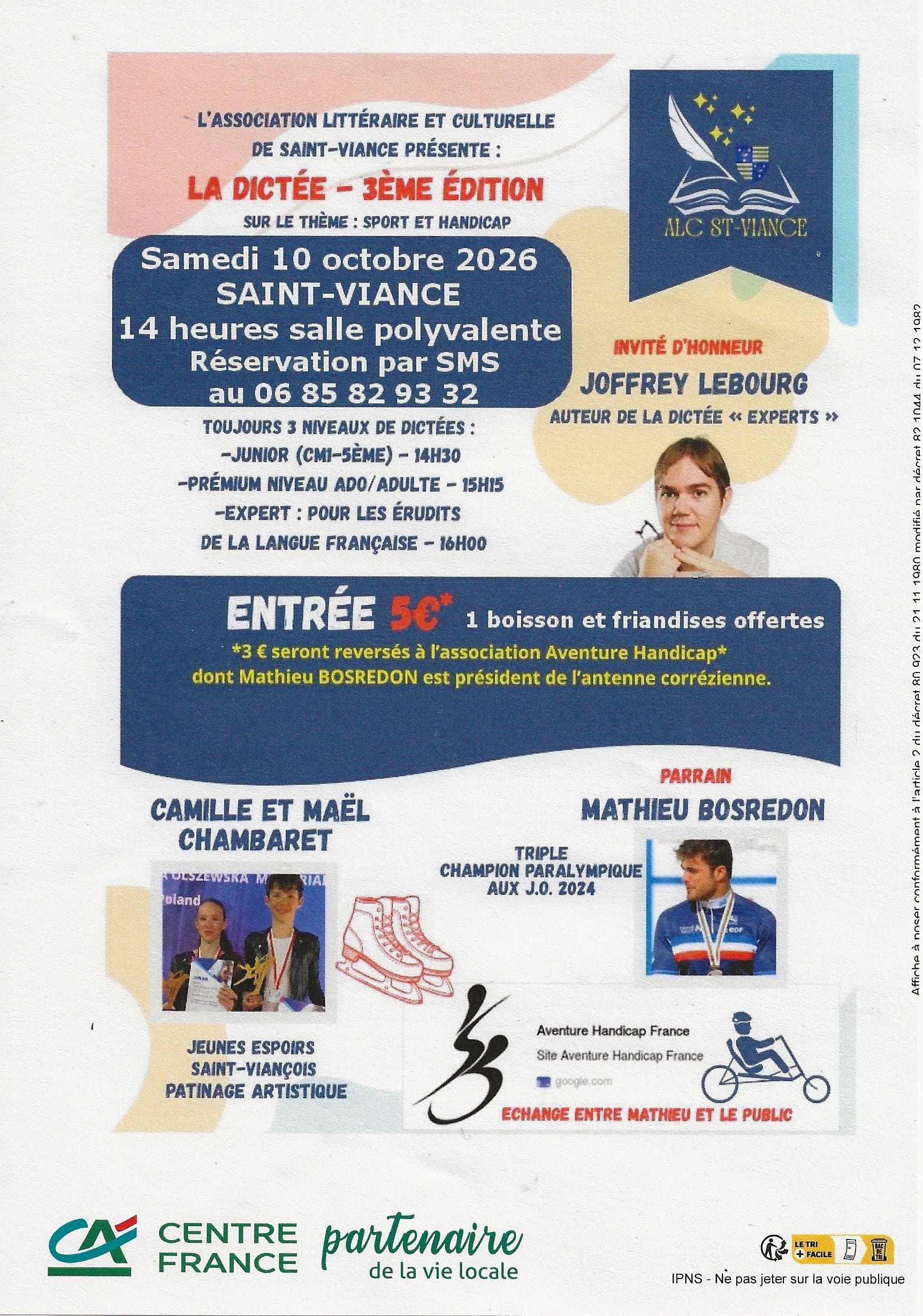 dictée de st viance